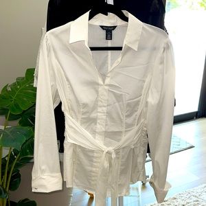 White House Black Market-white blouse